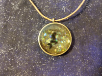 resin with sparklies!